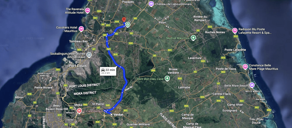 most scenic road trips in mauritius